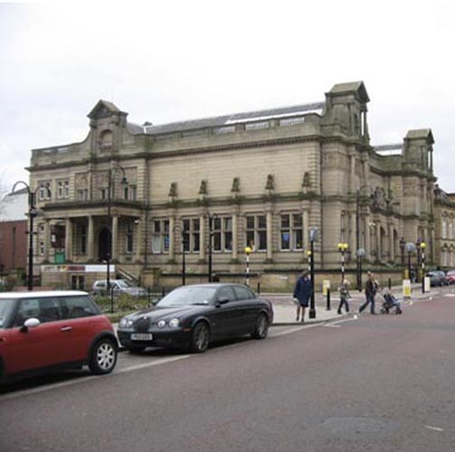 bury art gallery and museum exterior