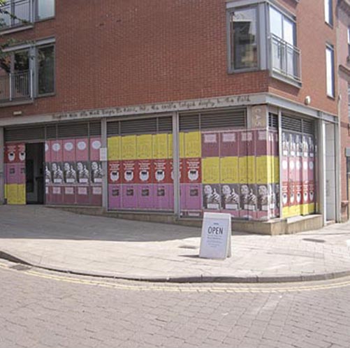 the exterior of castlefield gallery