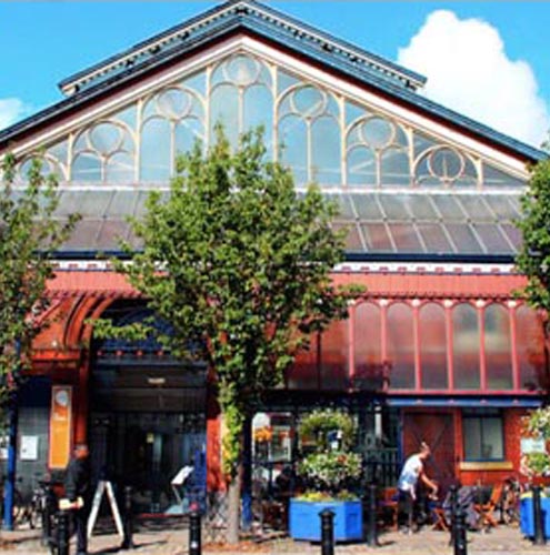 the exterior of manchester craft and design centre