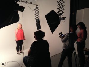 image of jenny in a photo studio