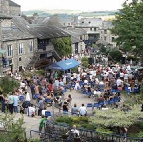 the exterior of the brewery arts centre