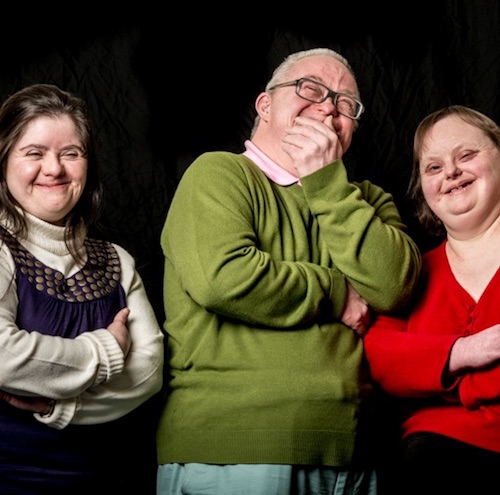 photo - The actors are from left to right: Nicola Brooks, Neil Bramwell and Jane Fradley.